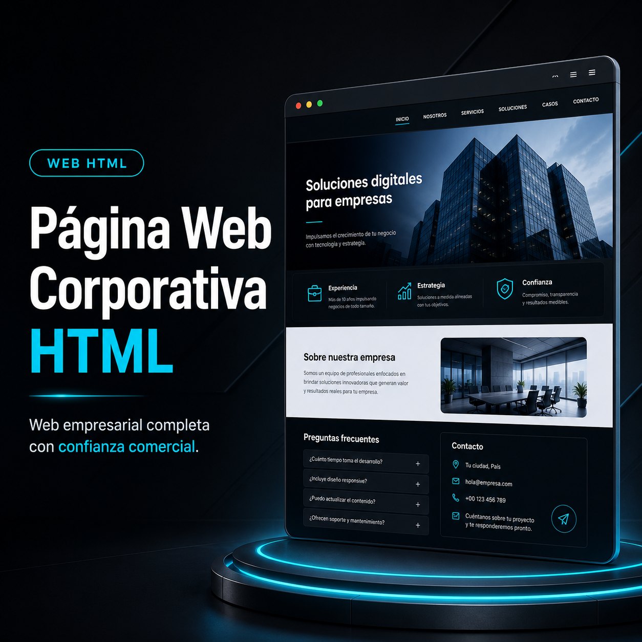 Página Web Informativa HTML Keduin.com