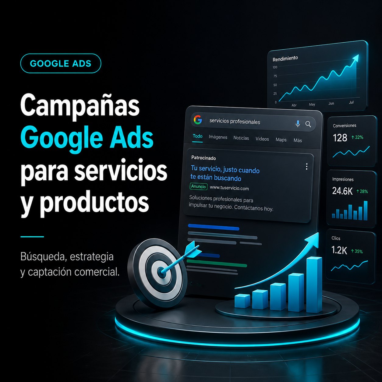 Google Ads Búsqueda + Shopping