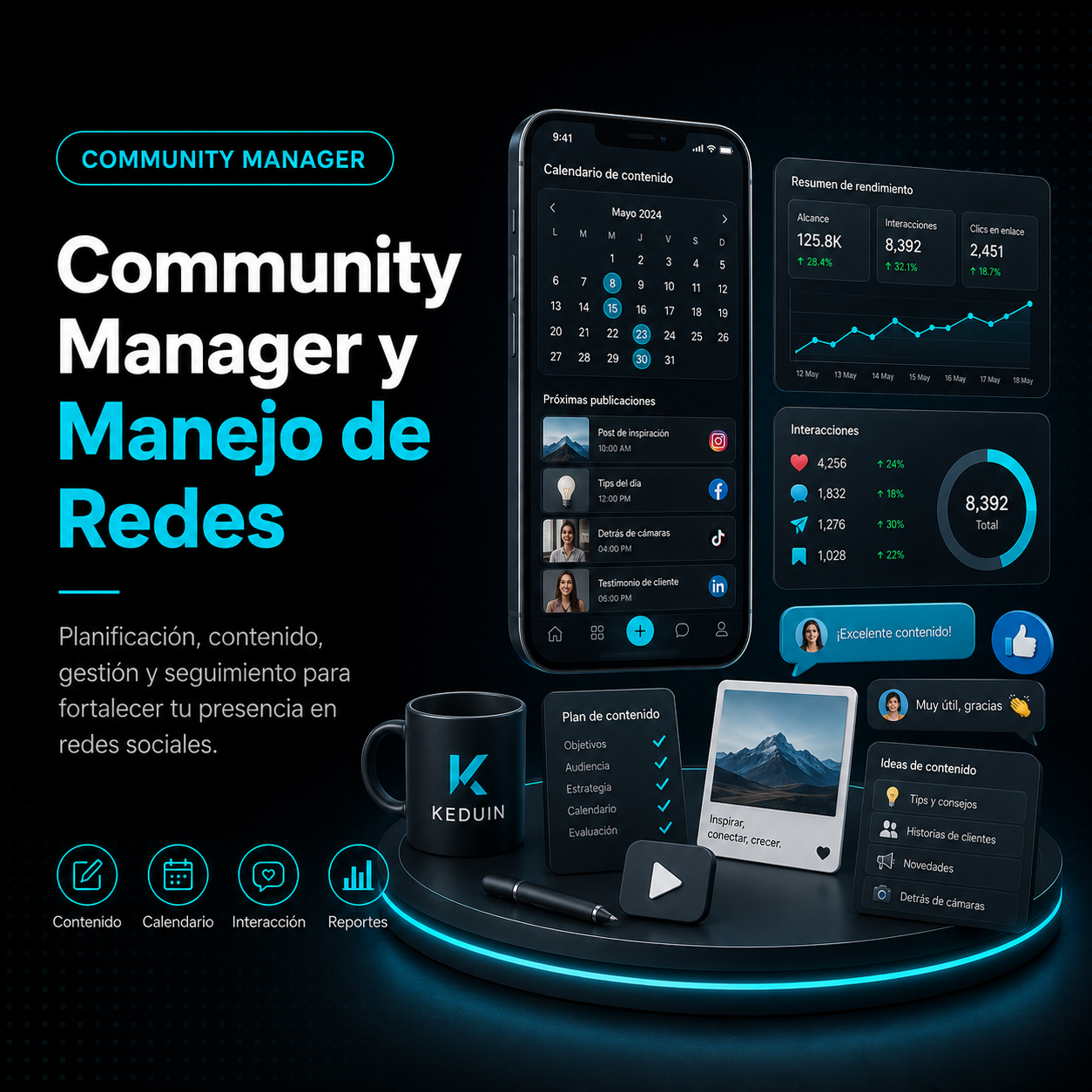 Community Manager / Manejo de Redes
