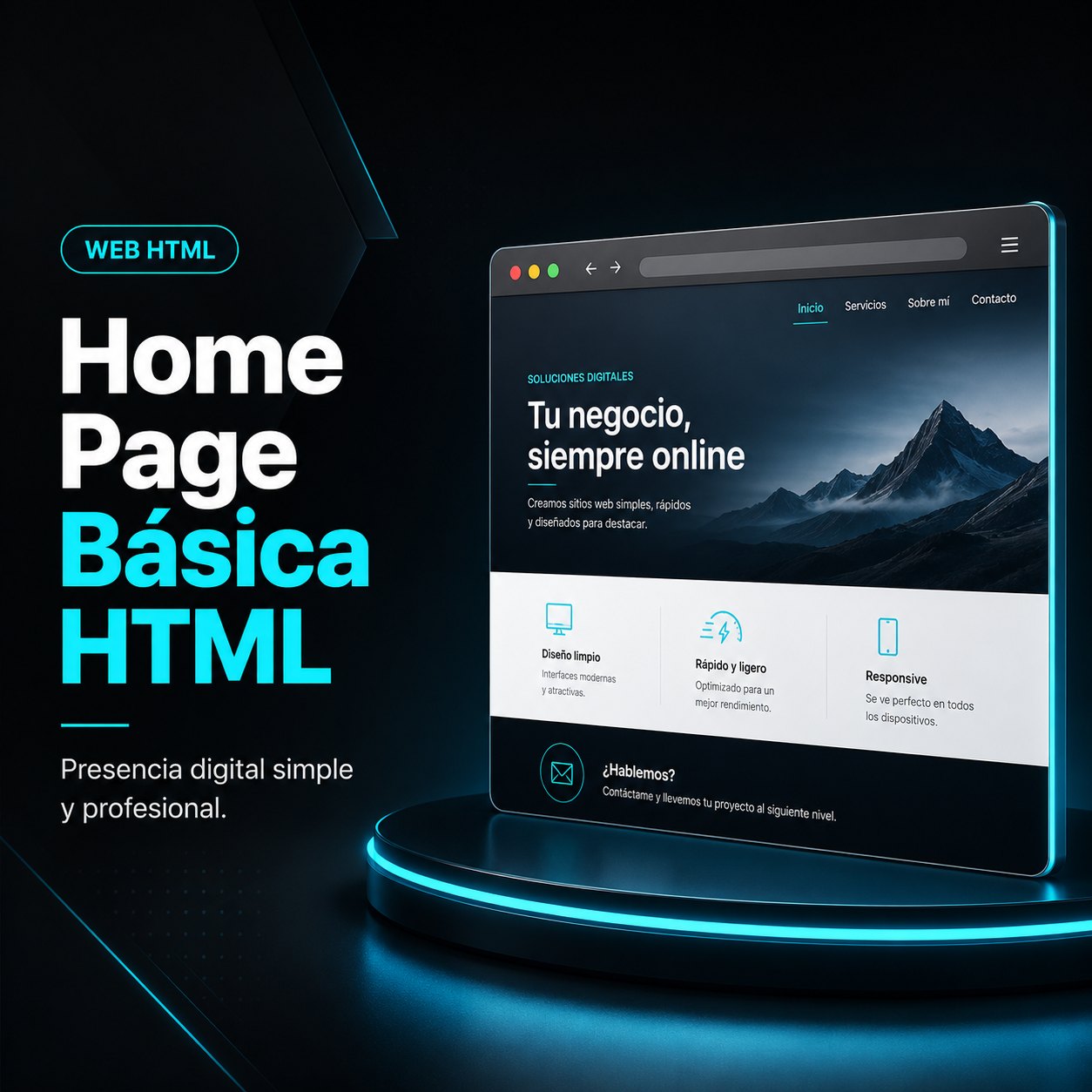 Home Page HTML