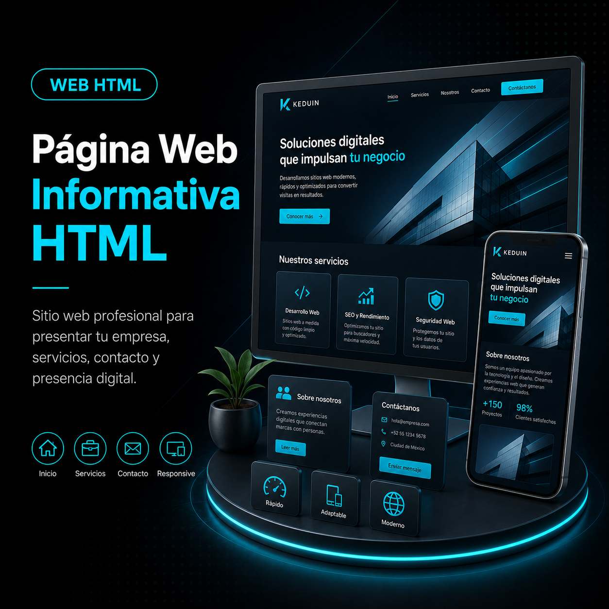 Página Web Informativa HTML