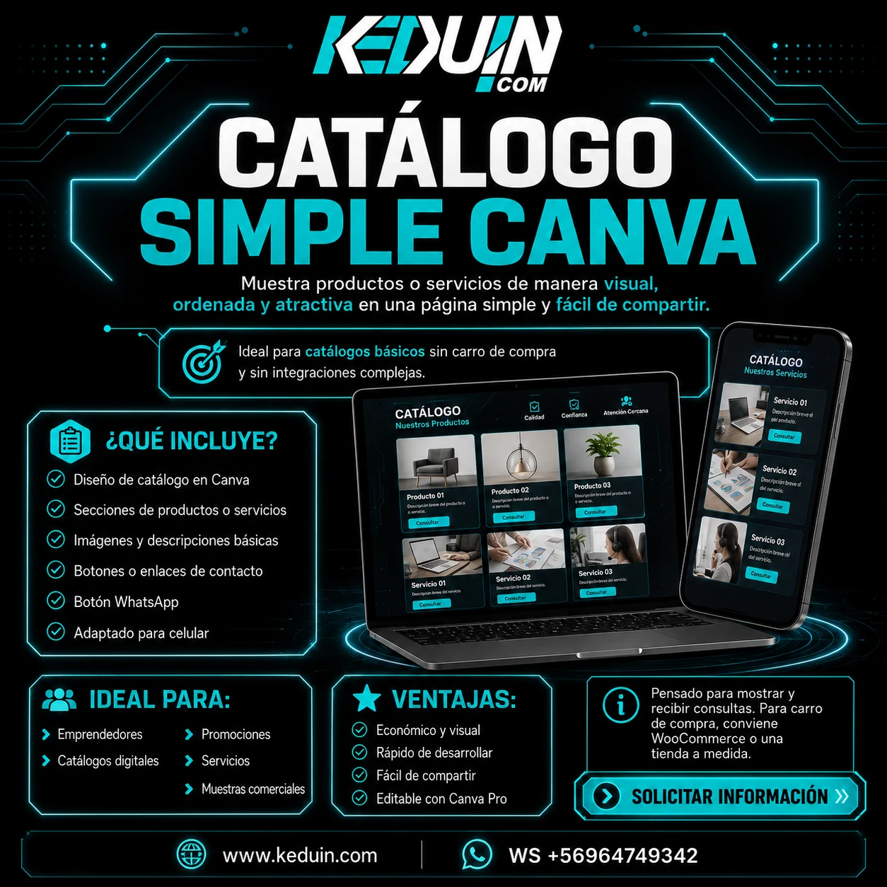 Catálogo Simple Canva