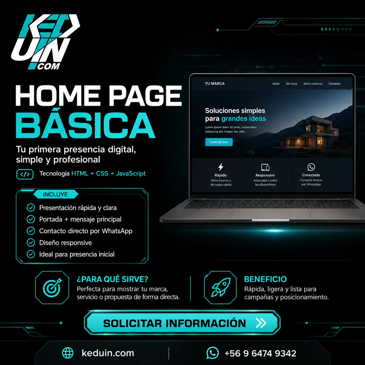Home Page Básica HTML