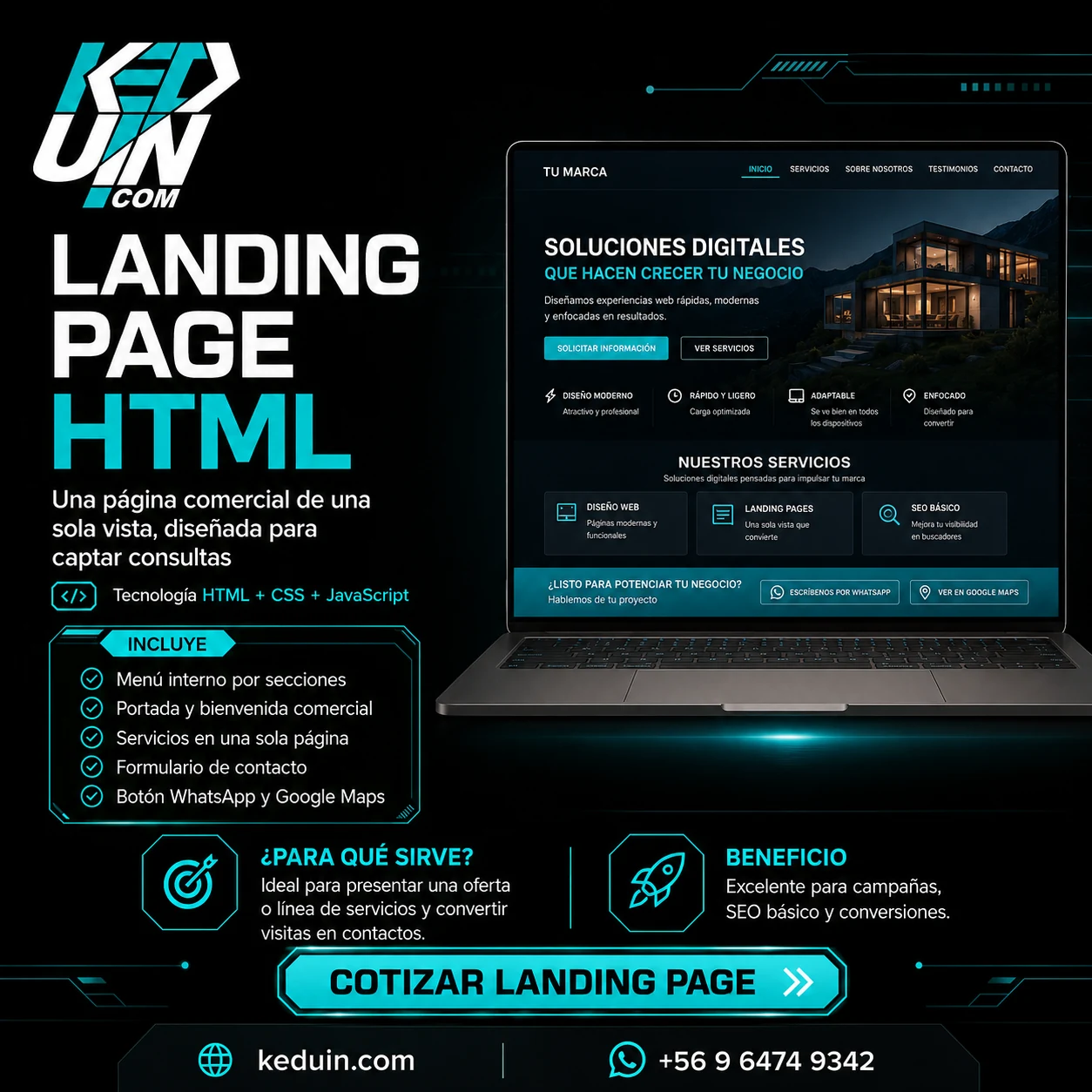 Landing Page HTML