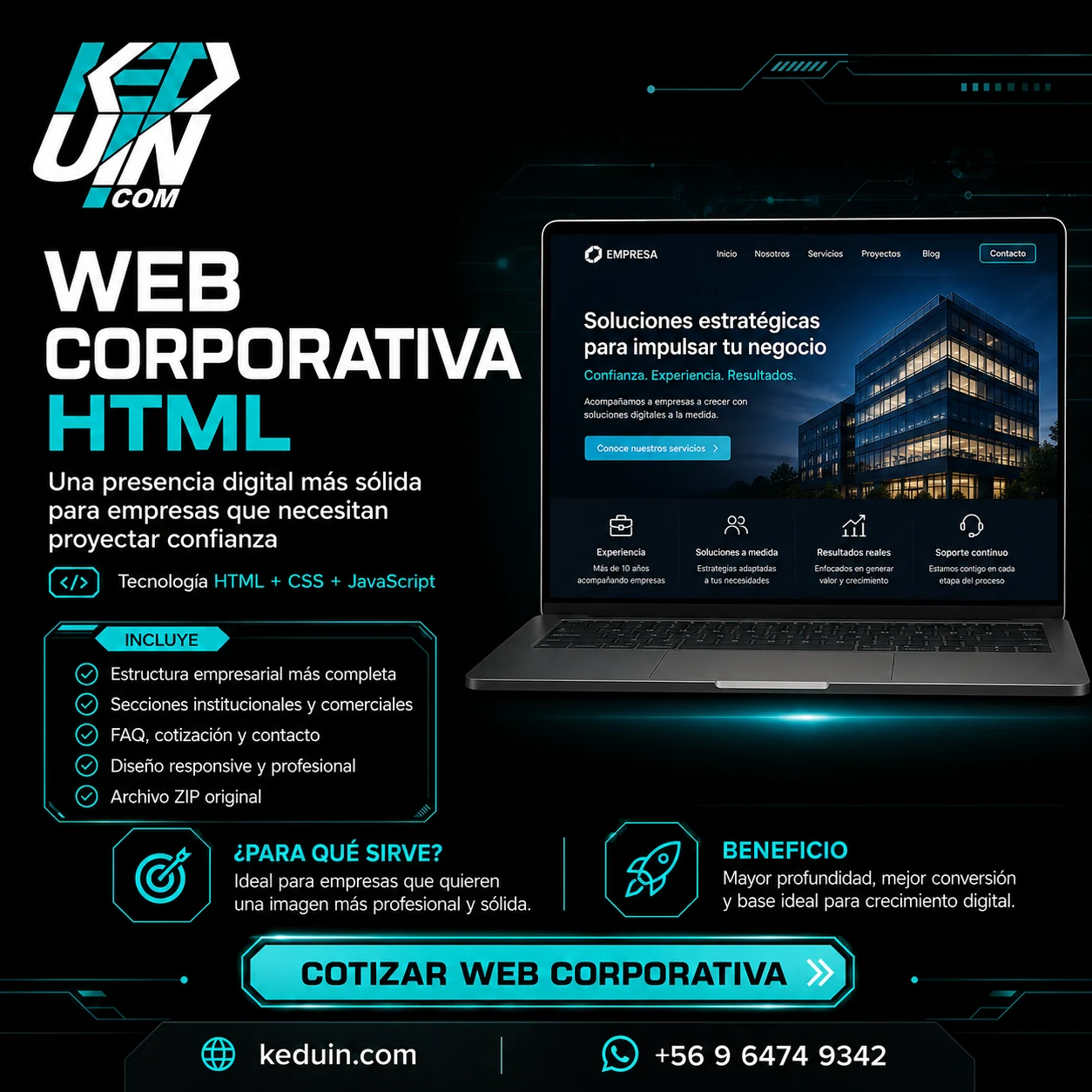 Página Web Corporativa HTML