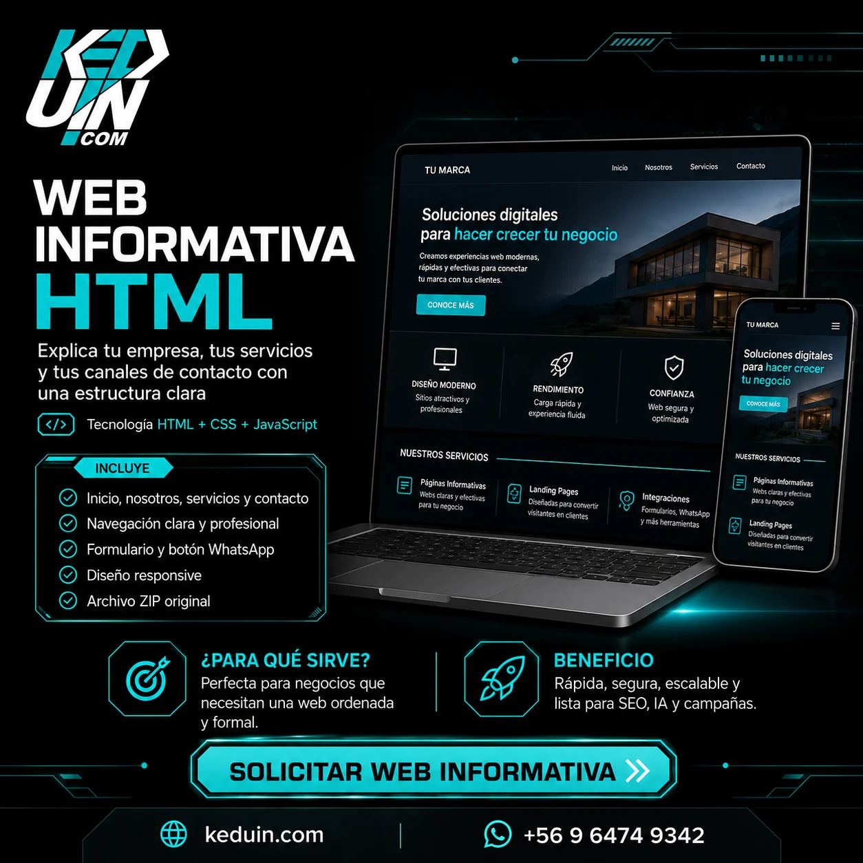 Página Web Informativa HTML