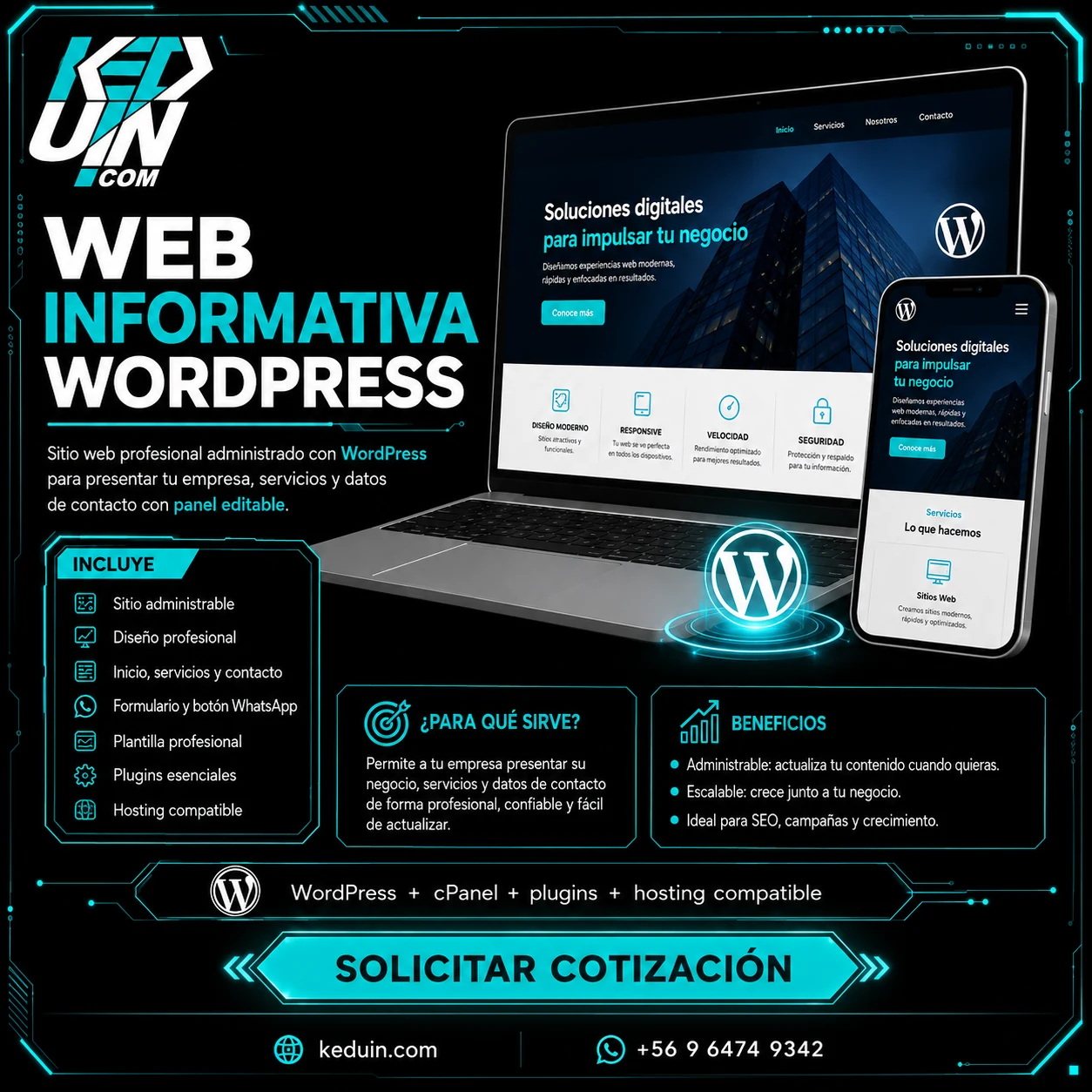 Página Web Informativa WordPress