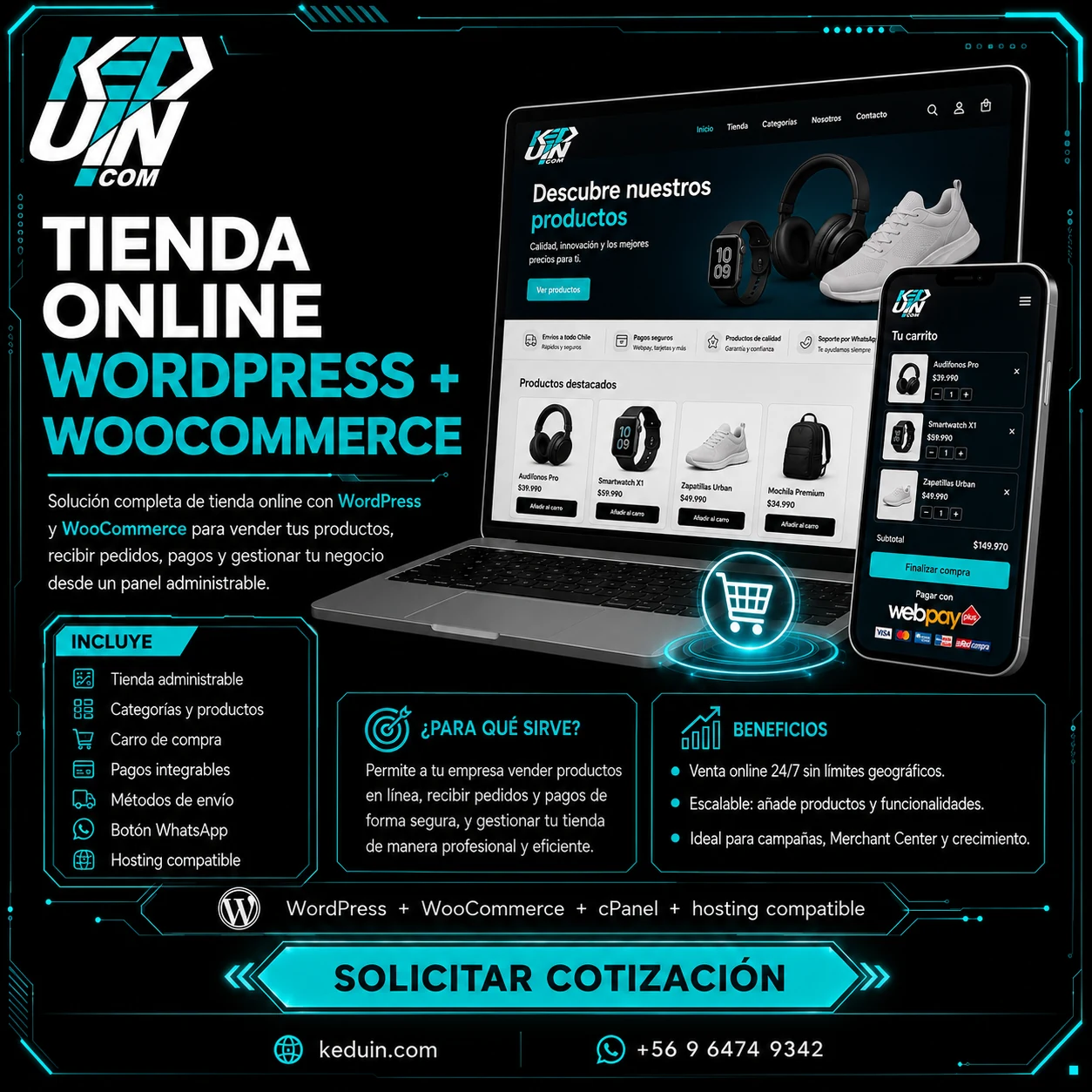 Tienda Online WordPress + WooCommerce